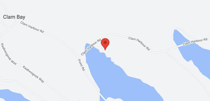 map of 4180 Clam Harbour Road